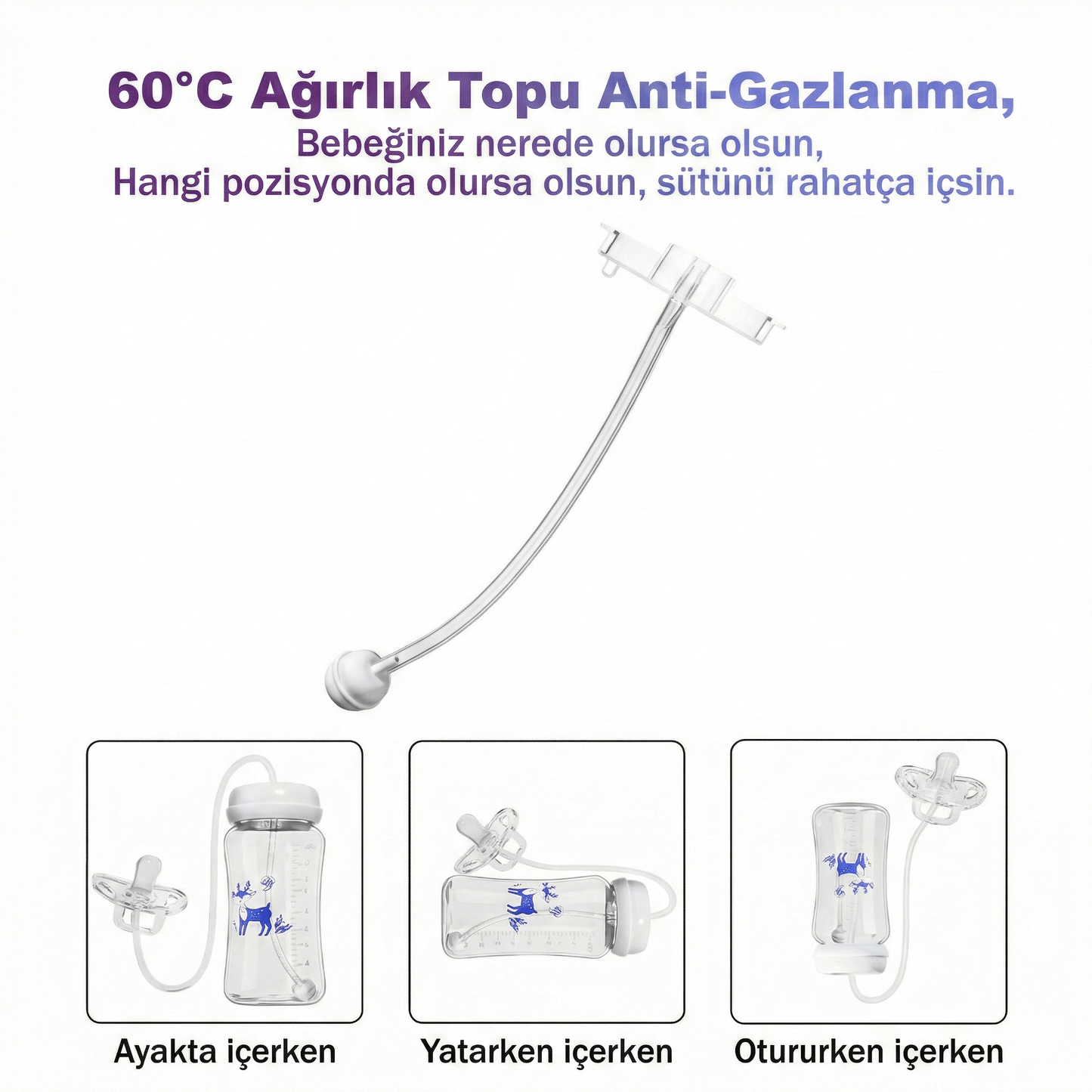 Bibo Baby Emzikli Biberon