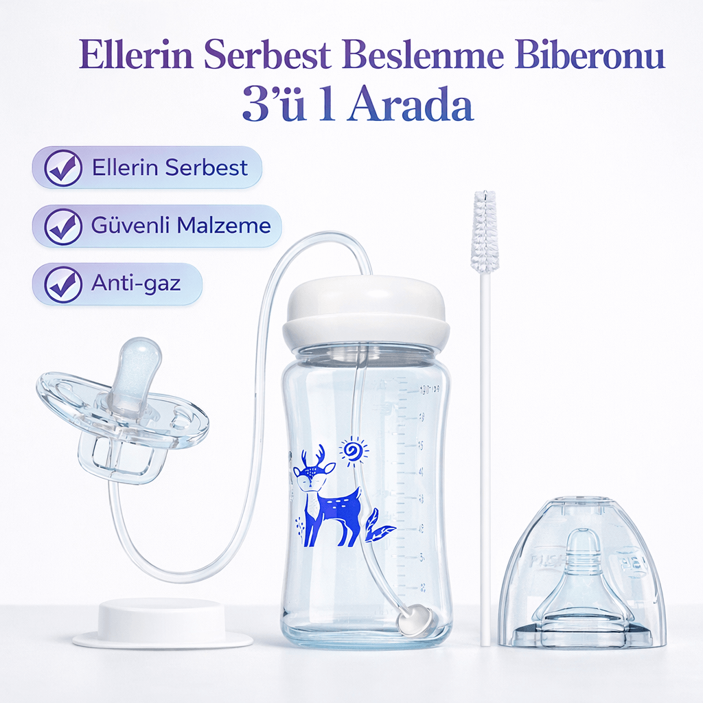 Bibo Baby Emzikli Biberon